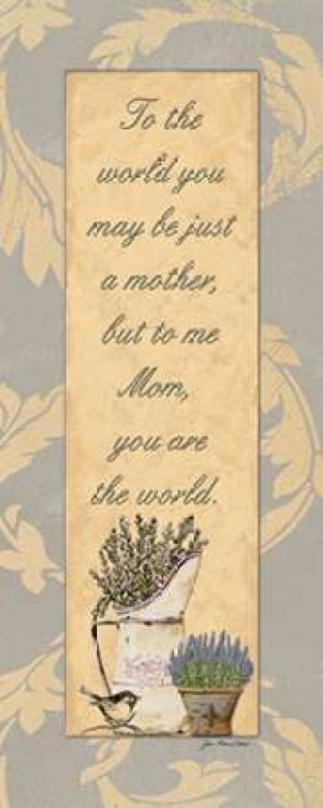 To the World Canvas Art - Jo Moulton (24 x 48)