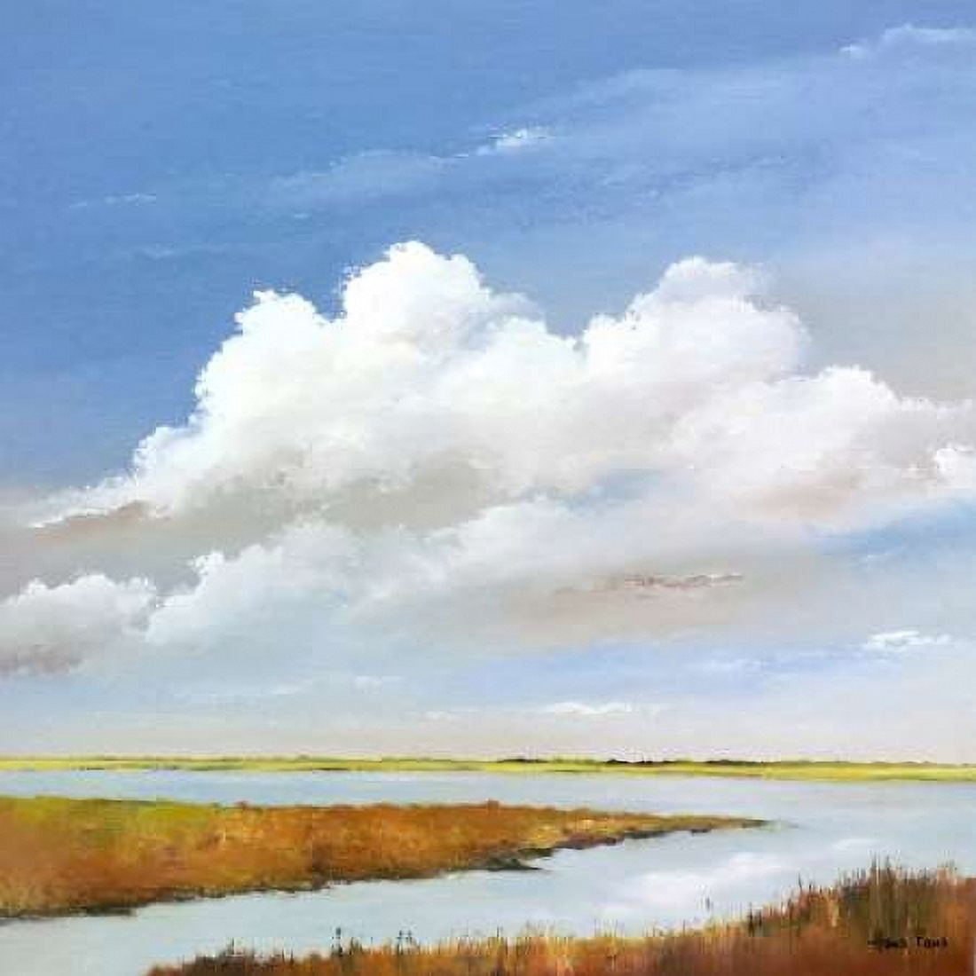 To the lake I Canvas Art - Hans Paus (24 x 24)
