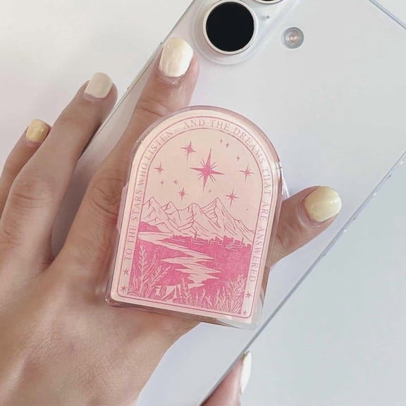 To the stars who listen | Grip | Holder | Bookish Accessories | Phone Holder | Magnetic Phone Case Grip | Aesthetic Gifts