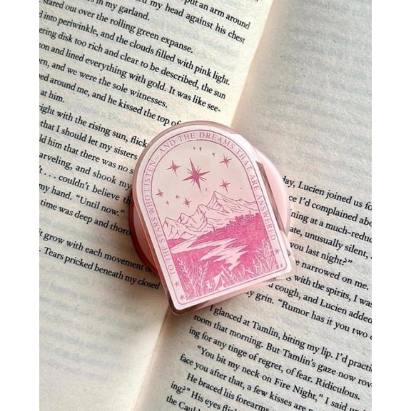 To the stars who listen, Grip, Holder, Bookish Accessories, Phone Holder, Magnetic Phone Case Grip, Aesthetic Gifts