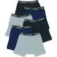 thumbnail image 1 of ToBeInStyle Boy's Pack of 6 Assorted Cotton Boxer Briefs - Small, 1 of 7