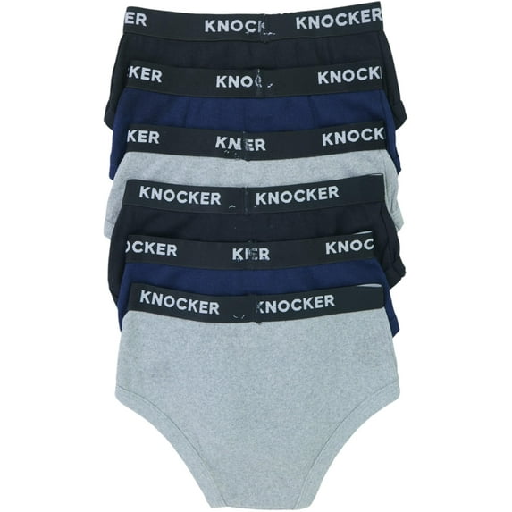 ToBeInStyle Boy's Pack of 6 Classic Assorted Cotton Brief Underwear - Medium