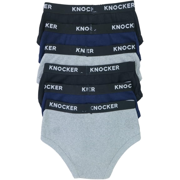 ToBeInStyle Boy's Pack of 6 Classic Assorted Cotton Brief Underwear - Small