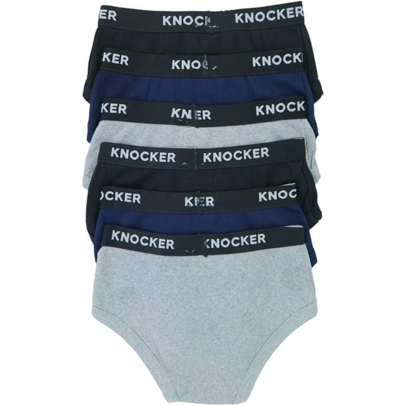 ToBeInStyle Boy's Pack of 6 Classic Assorted Cotton Brief Underwear - Small