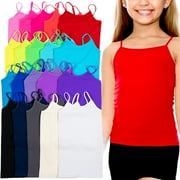 ToBeInStyle Girl's Pack of 2 Randomly Selected Cami Style Tank Tops - 9-11 Years