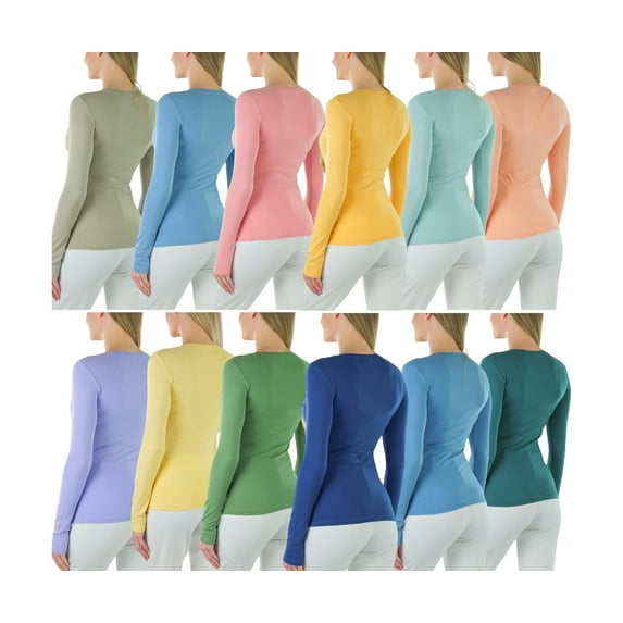 ToBeInStyle Girl's Pack of 2 Randomly Selected Long Sleeve T-Shirt - 6-8 Years