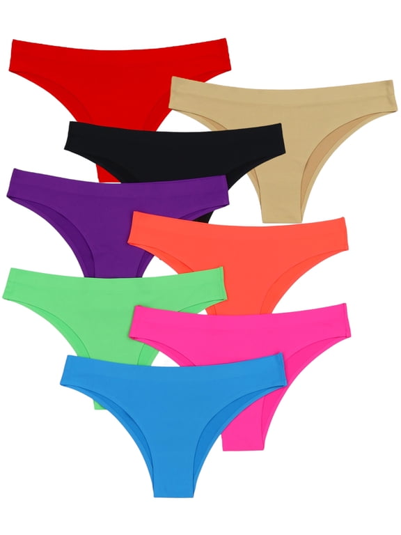 Juniors No Show No Panty Line Underwear, Other (6-Pack)