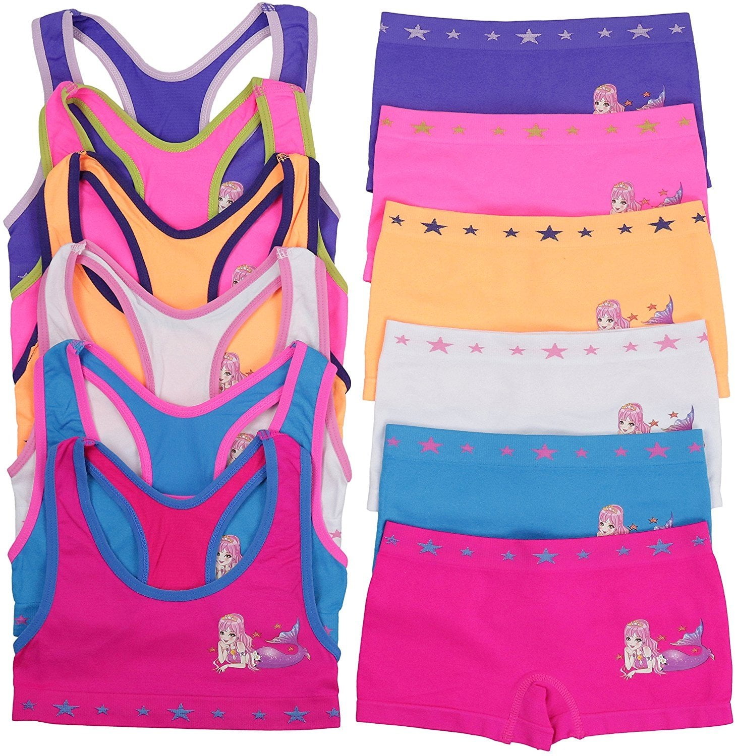 6 Pack Women S Matching Bras Or Boyshorts