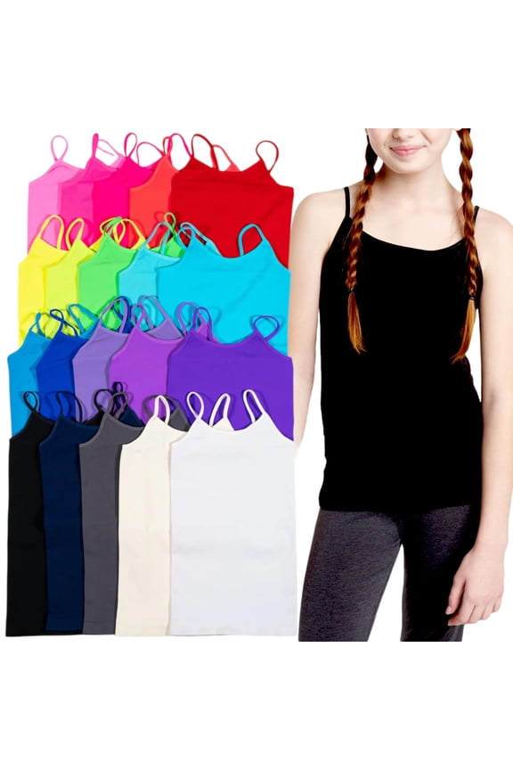 Girl's Single Randomly Selected Cami Style Tank Top - 9-11 Years