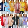 thumbnail image 1 of ToBeInStyle Girl's Single Randomly Selected Short Sleeve Cardigans - Fits Ages: 6-8 Years, 1 of 6