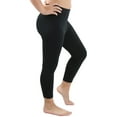 thumbnail image 1 of ToBeInStyle Girls' Fitted Full Length Leggings - Black - Small, 1 of 7