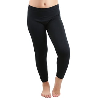 ToBeInStyle Girls Fun Seamless Poly Blend Lightweight Opaque Capri Tights