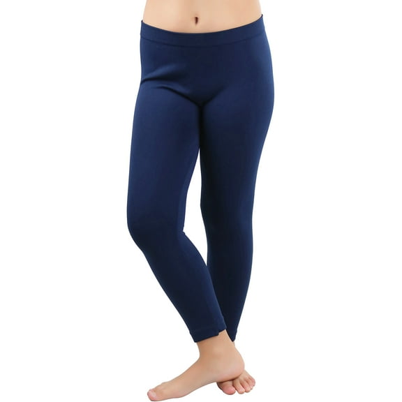 ToBeInStyle Girls Fun Seamless Poly Blend Lightweight Opaque Capri Tights