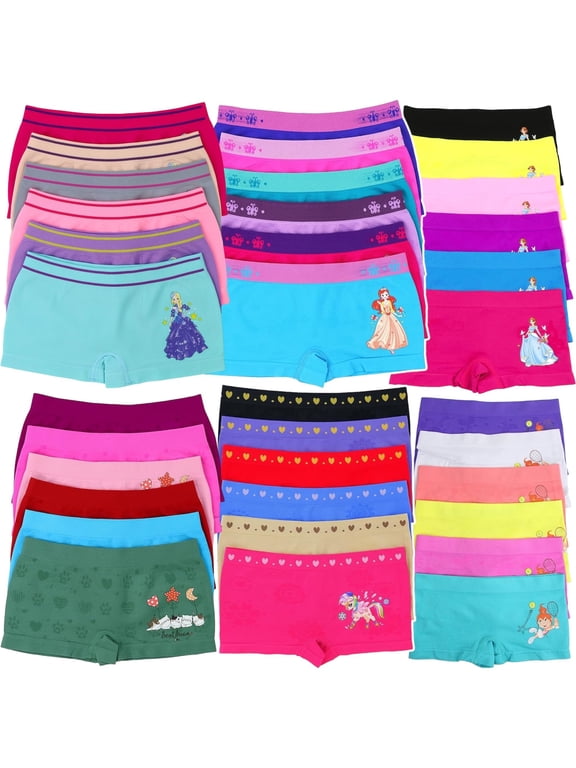 Tween Cotton Boy Short Panties - Boyshort Junior Package