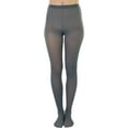thumbnail image 1 of ToBeInStyle Junior Teenage Girl Young Adult Opaque Nylon Pantyhose - Grey - One Size, 1 of 1
