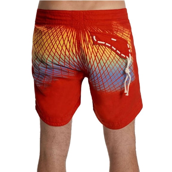 ToBeInStyle Men's Long Shorts w/ Zip-Up Side Pockets