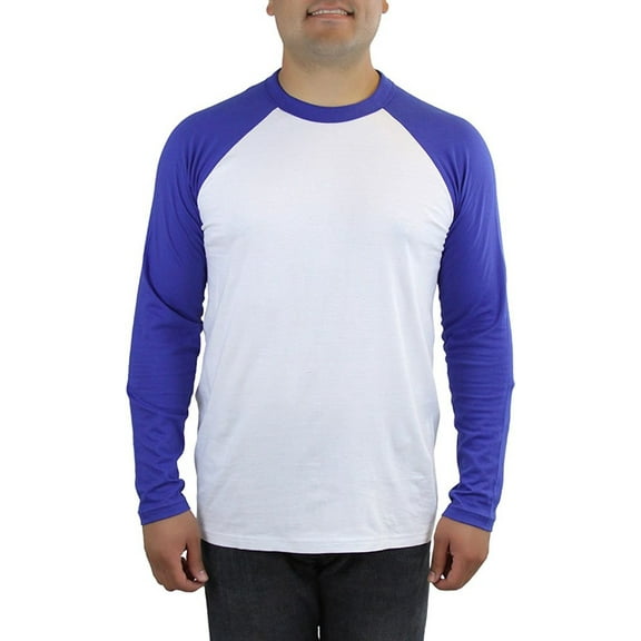 ToBeInStyle Men's Long-Sleeved Baseball Shirt