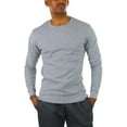 thumbnail image 1 of ToBeInStyle Men's Medium Weight Long Sleeve Waffle Knit Classic Thermal Shirt, 1 of 7