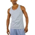 thumbnail image 1 of ToBeInStyle Men's Muscle Cotton Tank Top - HeatherGrey - Medium, 1 of 7