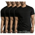 thumbnail image 1 of ToBeInStyle Men's Pack of 100% Cotton Short Sleeve Crew Neck Tees, 1 of 4