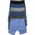 thumbnail image 1 of ToBeInStyle Men's Pack of 6 Cotton Boxer Briefs - Basic Colors - X-Large, 1 of 1