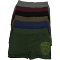 thumbnail image 1 of ToBeInStyle Men's Pack of 6 Seamless Boxer Briefs with Stylish Graphics, 1 of 1