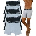 thumbnail image 1 of ToBeInStyle Men's Pack of 6 Thick Knocker Waistband Boxer Briefs Underpants - 2X-Large, 1 of 7