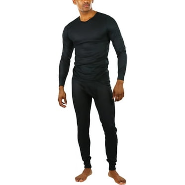 ToBeInStyle Mens Two-Piece Thermal Set Waffle Knit