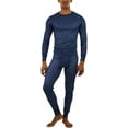 thumbnail image 1 of ToBeInStyle Mens Two-Piece Thermal Set Waffle Knit, 1 of 7