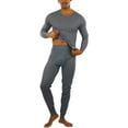 thumbnail image 1 of ToBeInStyle Mens Two-Piece Thermal Set Waffle Knit, 1 of 7