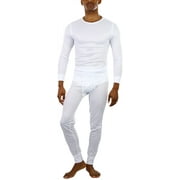 ToBeInStyle Mens Two-Piece Thermal Set Waffle Knit