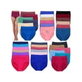 thumbnail image 1 of ToBeInStyle Women's 12 Pack Of Randomly Assorted Seamless Briefs - 2X, 1 of 7