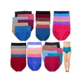 thumbnail image 1 of ToBeInStyle Women's 3 Pack Of Randomly Assorted Seamless Briefs - 2X, 1 of 7