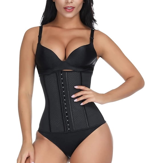 ToBeInStyle Women's Air-Flow Trainer Slimming Cincher Shaper - Black - X-Large