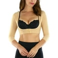 thumbnail image 1 of ToBeInStyle Women's Arm Shaper Slimming Top - Beige - Medium, 1 of 7
