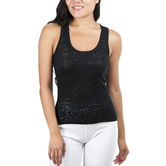 ToBeInStyle Women's Burnout Tank Top
