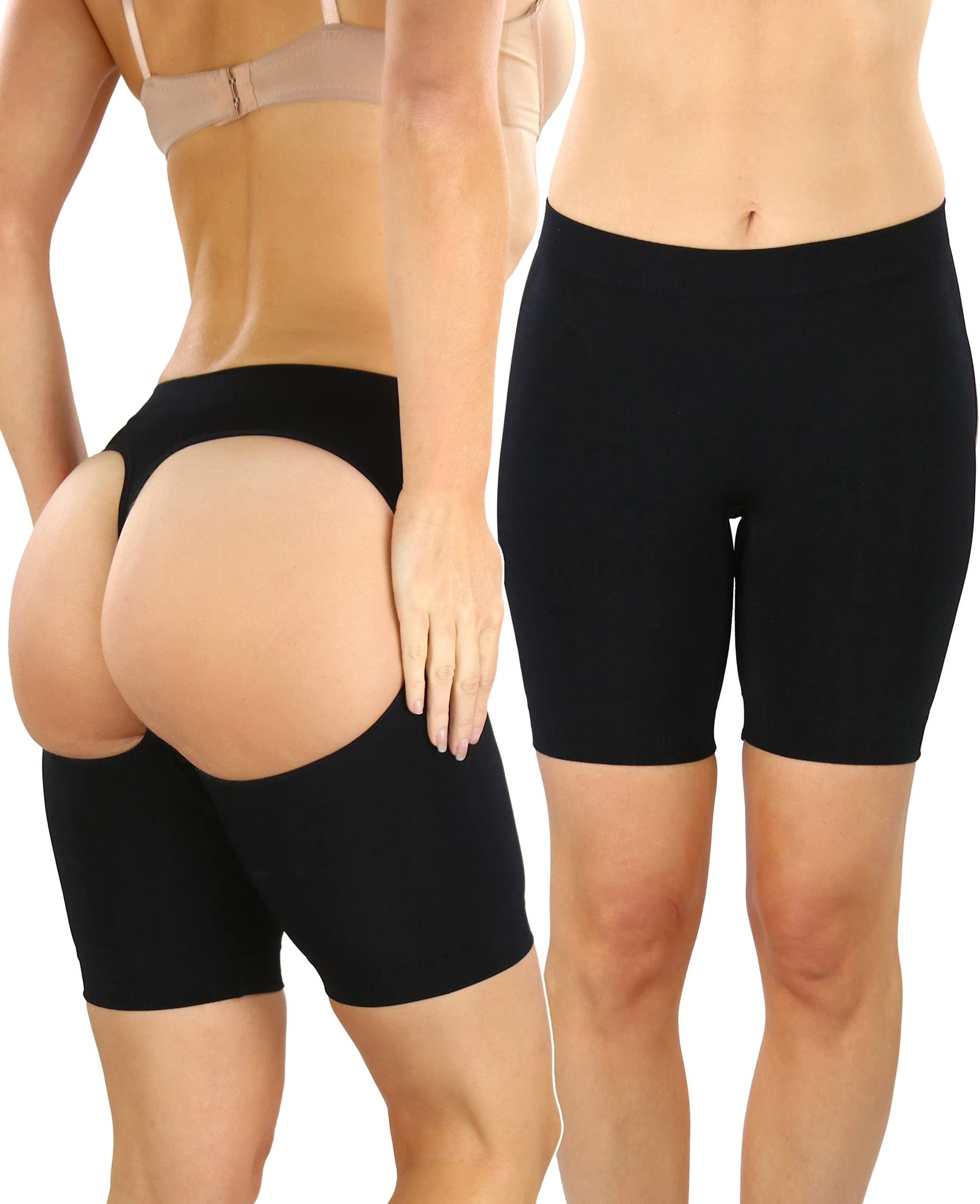 ToBeInStyle Women's Butt-Lifting Shaping Shorts 