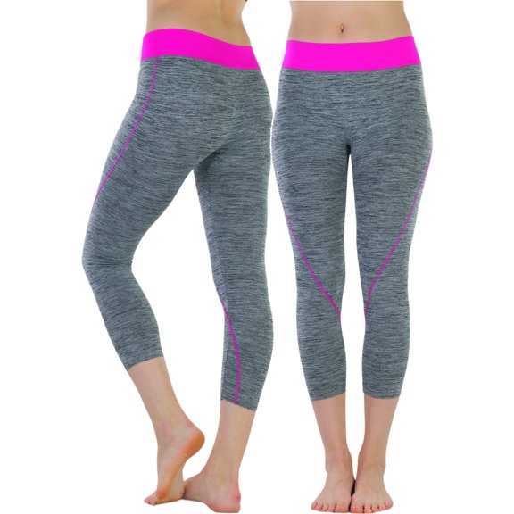 ToBeInStyle Women's Classic Active Full Length Leggings and Capris