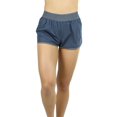 thumbnail image 1 of ToBeInStyle Women's Contrast Waistband Athletic Shorts, 1 of 4