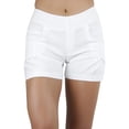 thumbnail image 1 of ToBeInStyle Women's Cotton-Blend Stretch Shorts, 1 of 3