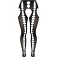 thumbnail image 1 of ToBeInStyle Women's Crotchless Footless Tights with Circle Cut Outs - Black - One Size, 1 of 4