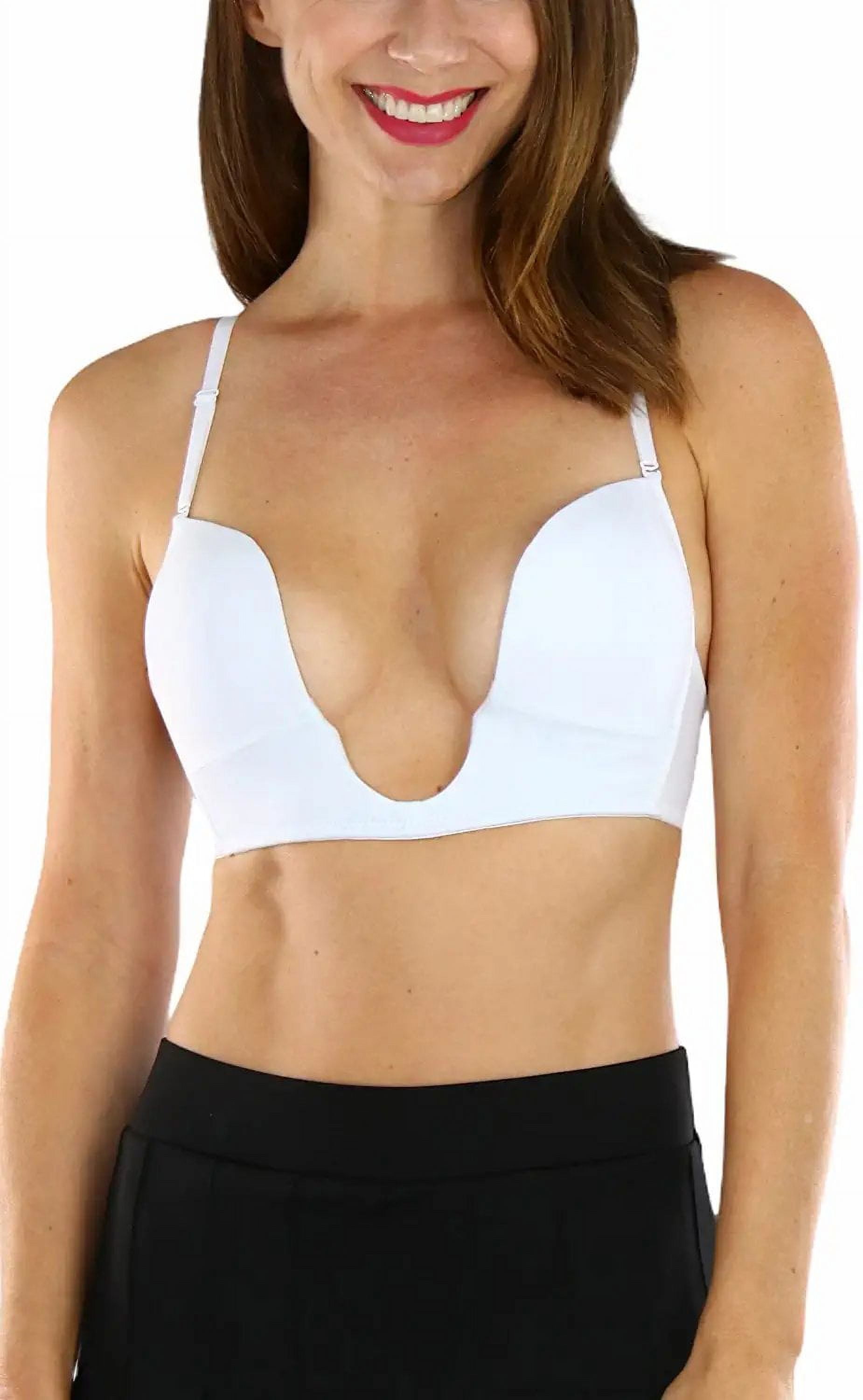 ToBeInStyle Women's Deep Plunge Convertible V Bra