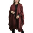 thumbnail image 1 of ToBeInStyle Women's Drape Ruana Without Armholes, 1 of 5