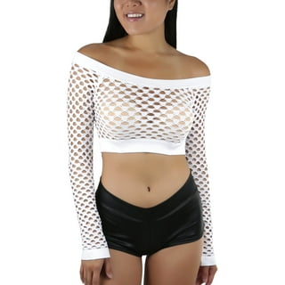 HYKE ROPE NET CROPPED TOP サイズFree Aoxjox Long Sleeve Crop Tops for Women Workout Seamless