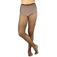 thumbnail image 1 of ToBeInStyle Women's Fishnet Seamless Full Footed Panty Hose Tights Hosiery - Coffee - One Size Plus, 1 of 6