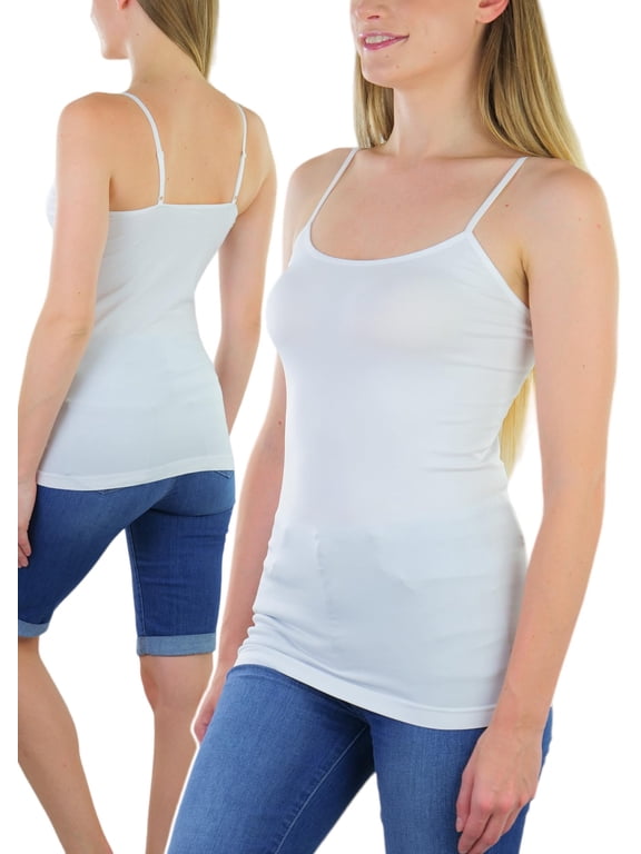 Women's Fitted Adjustable Spaghetti Strap Camisole