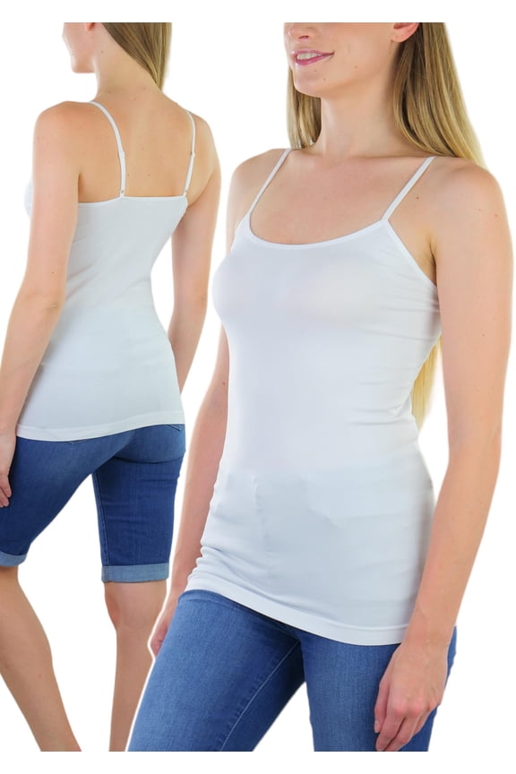 Women's Fitted Adjustable Spaghetti Strap Camisole