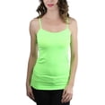 thumbnail image 1 of ToBeInStyle Women's Fitted Adjustable Spaghetti Strap Camisole, 1 of 3