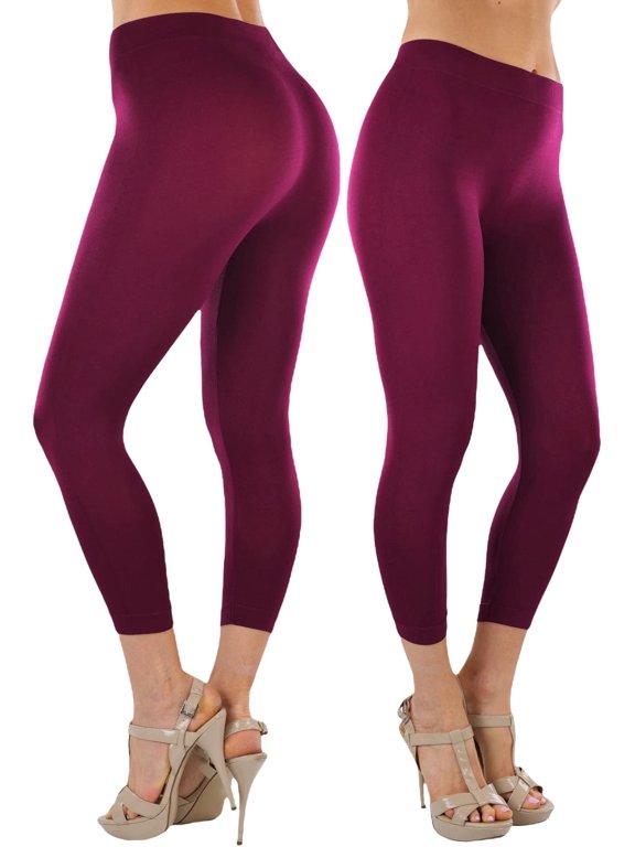 Women's Footless Elastic Stretch Leggings