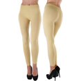 thumbnail image 1 of ToBeInStyle Women's Footless Elastic Stretch Leggings, 1 of 5